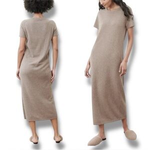 NEW Jenni Kayne Linen Knit Everyday T-Shirt Dress